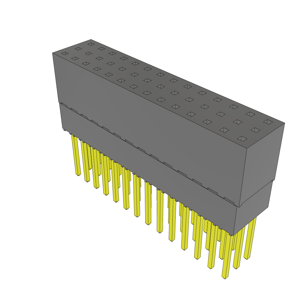 All Parts Connectors Fiber Optic Connectors and Accessories SC Connectors ESQ-114-49-G-T by Samtec