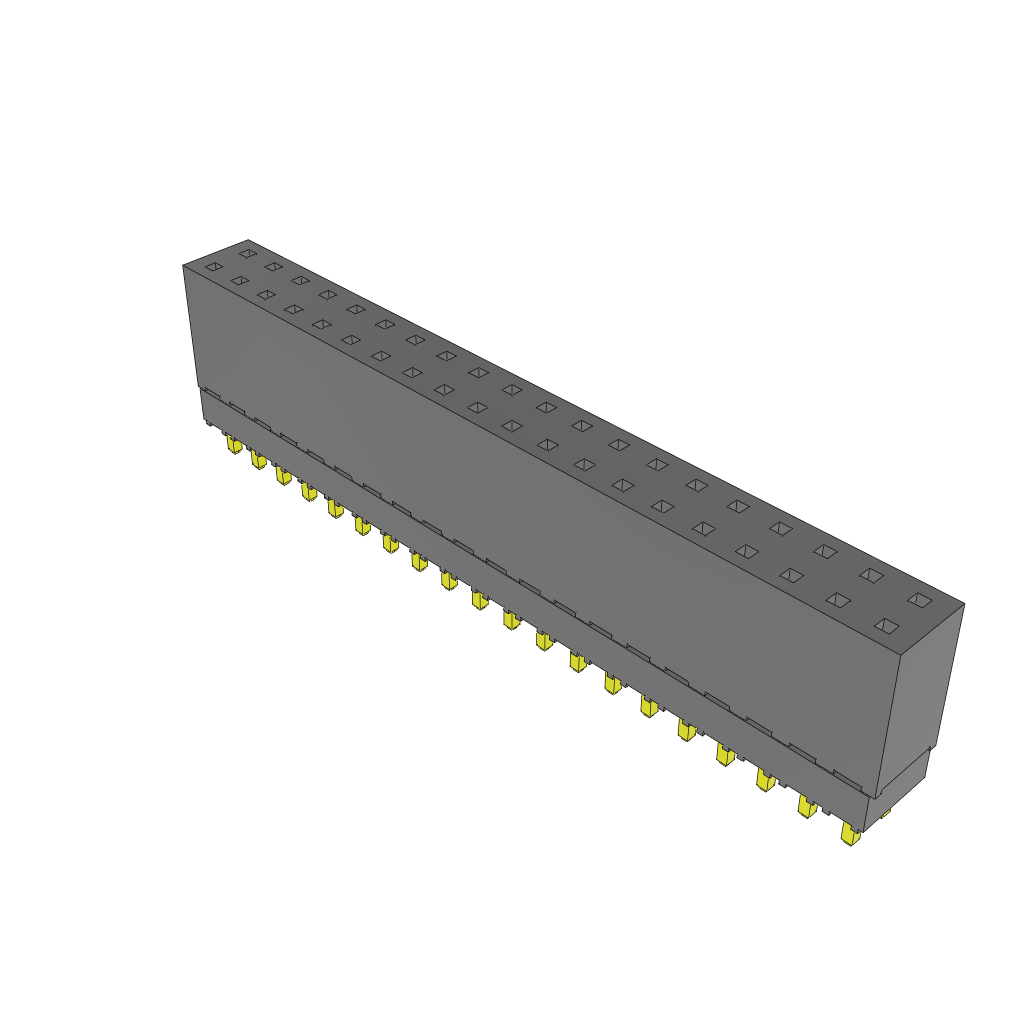 All Parts Connectors Headers ESQ-120-12-H-D by Samtec