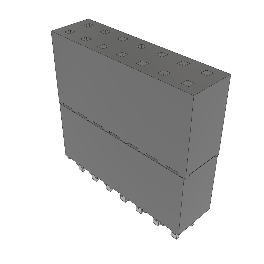 All Parts Connectors Fiber Optic Connectors and Accessories SC Connectors ESW-107-58-S-D by Samtec
