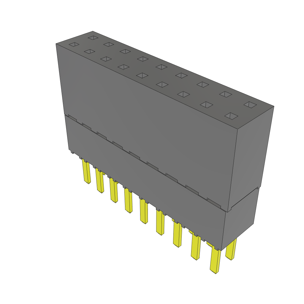 All Parts Connectors Fiber Optic Connectors and Accessories SC Connectors ESW-109-23-G-D-LL by Samtec