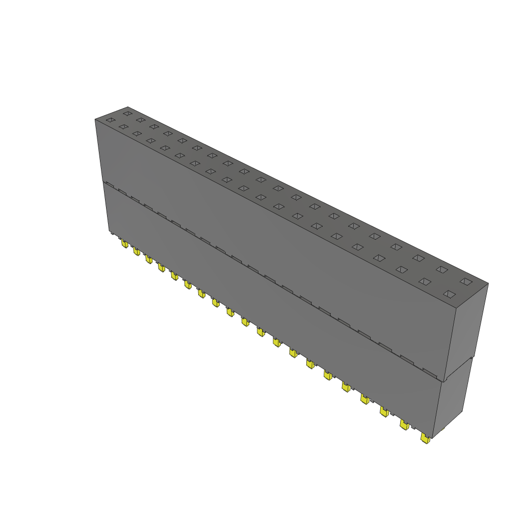 All Parts Connectors Headers ESW-120-58-G-D by Samtec