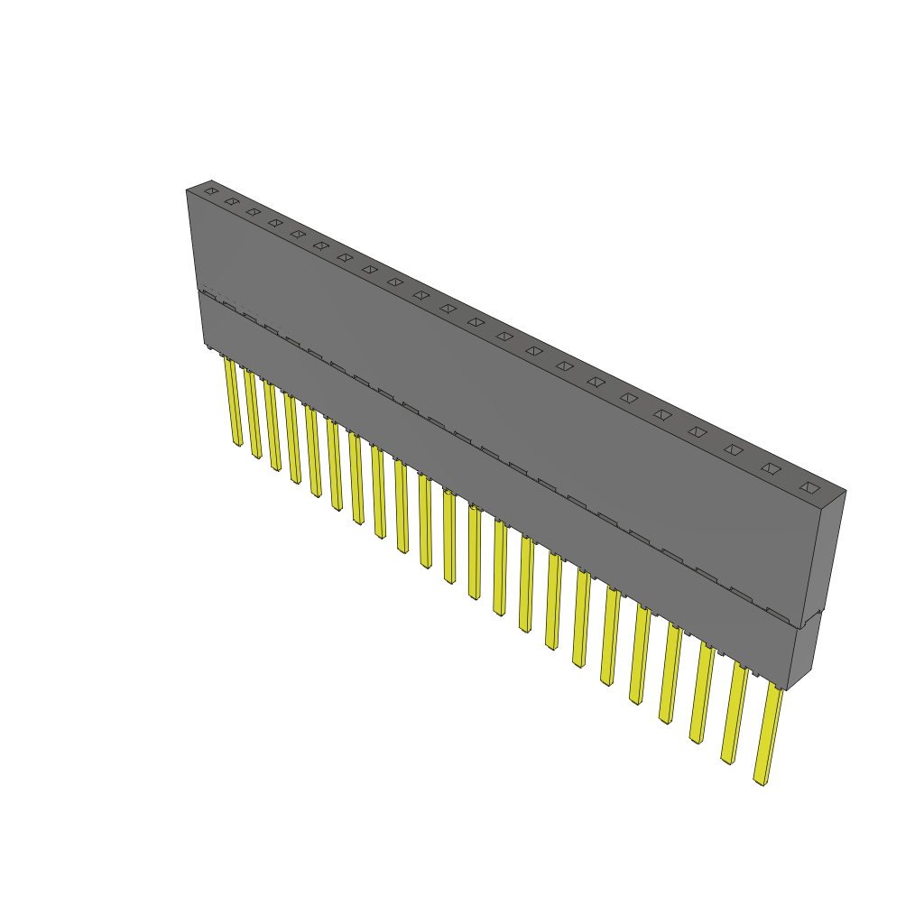 All Parts Connectors Fiber Optic Connectors and Accessories SC Connectors ESW-122-24-G-S-LL by Samtec