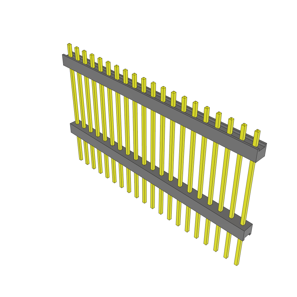 All Parts Connectors Backplane Connectors Hard Metric Connectors EW-20-13-T-S-800 by Samtec