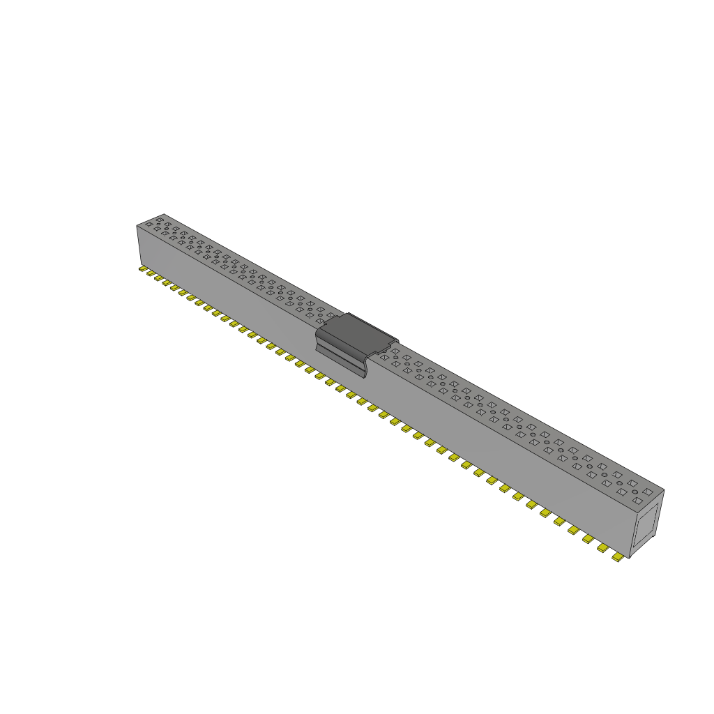 All Parts Connectors rugged connector FLE-145-01-G-DV-P by Samtec
