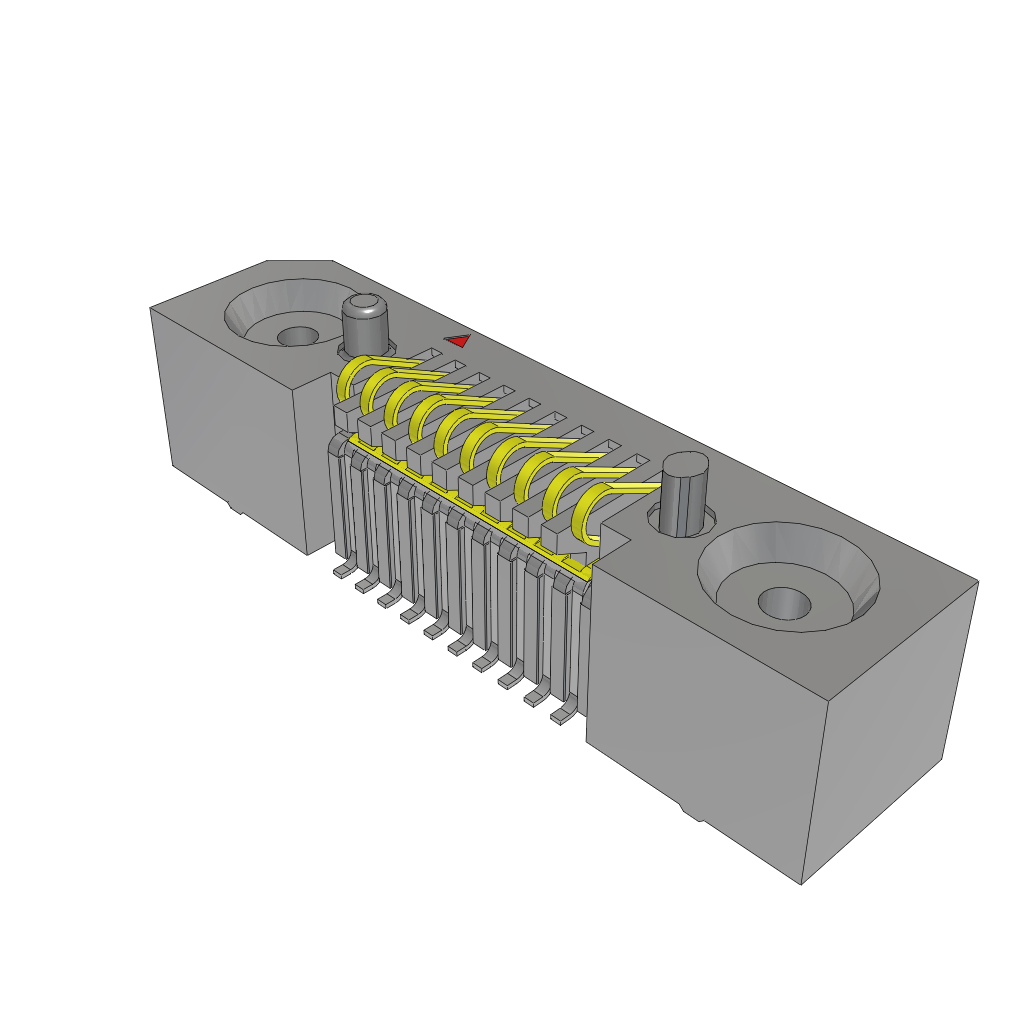 All Parts Connectors Smart Card Connectors FSI-110-06-L-S-E-AD by Samtec