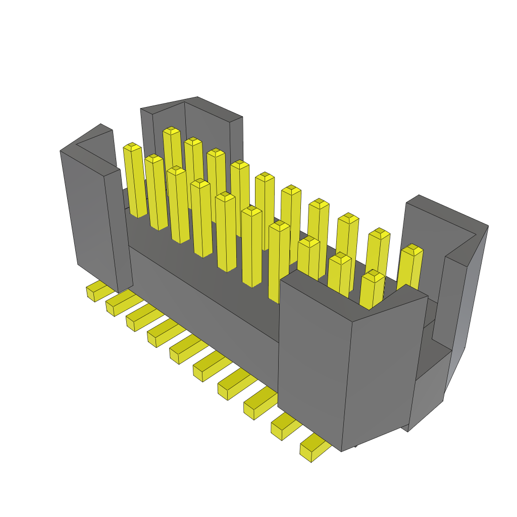 All Parts Connectors Smart Card Connectors FTE-110-01-G-DV-ES-TR by Samtec