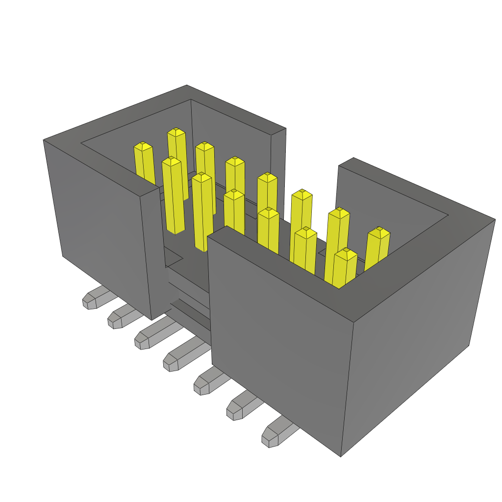 All Parts Connectors rugged connector FTMH-107-02-L-DV-ES-TR by Samtec