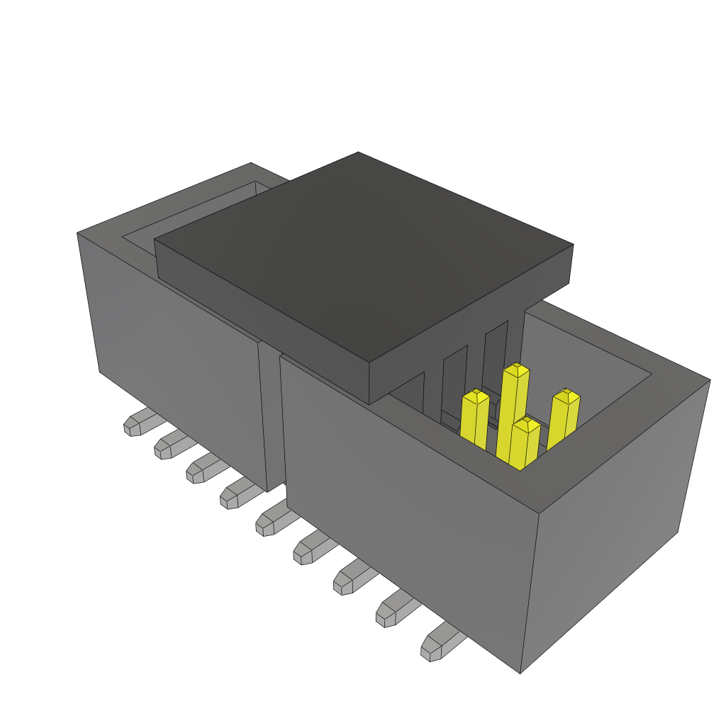 All Parts Connectors rugged connector FTMH-109-02-L-DV-ES-P-TR by Samtec