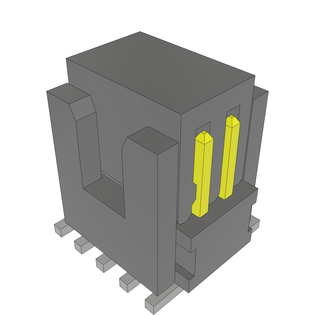 All Parts Connectors BTB Connectors FTSH-105-01-FM-DV-K-P by Samtec