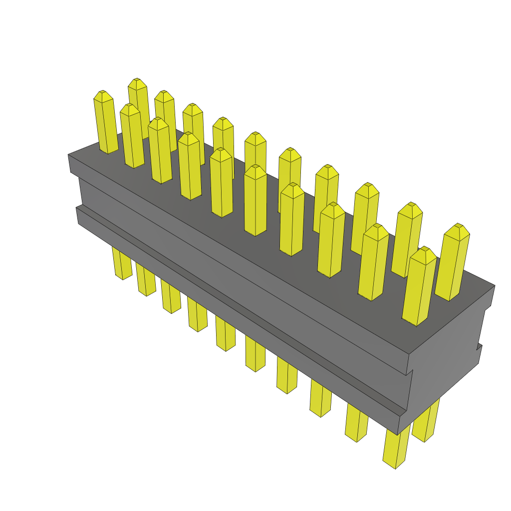 All Parts Connectors rugged connector FTSH-110-02-G-D by Samtec