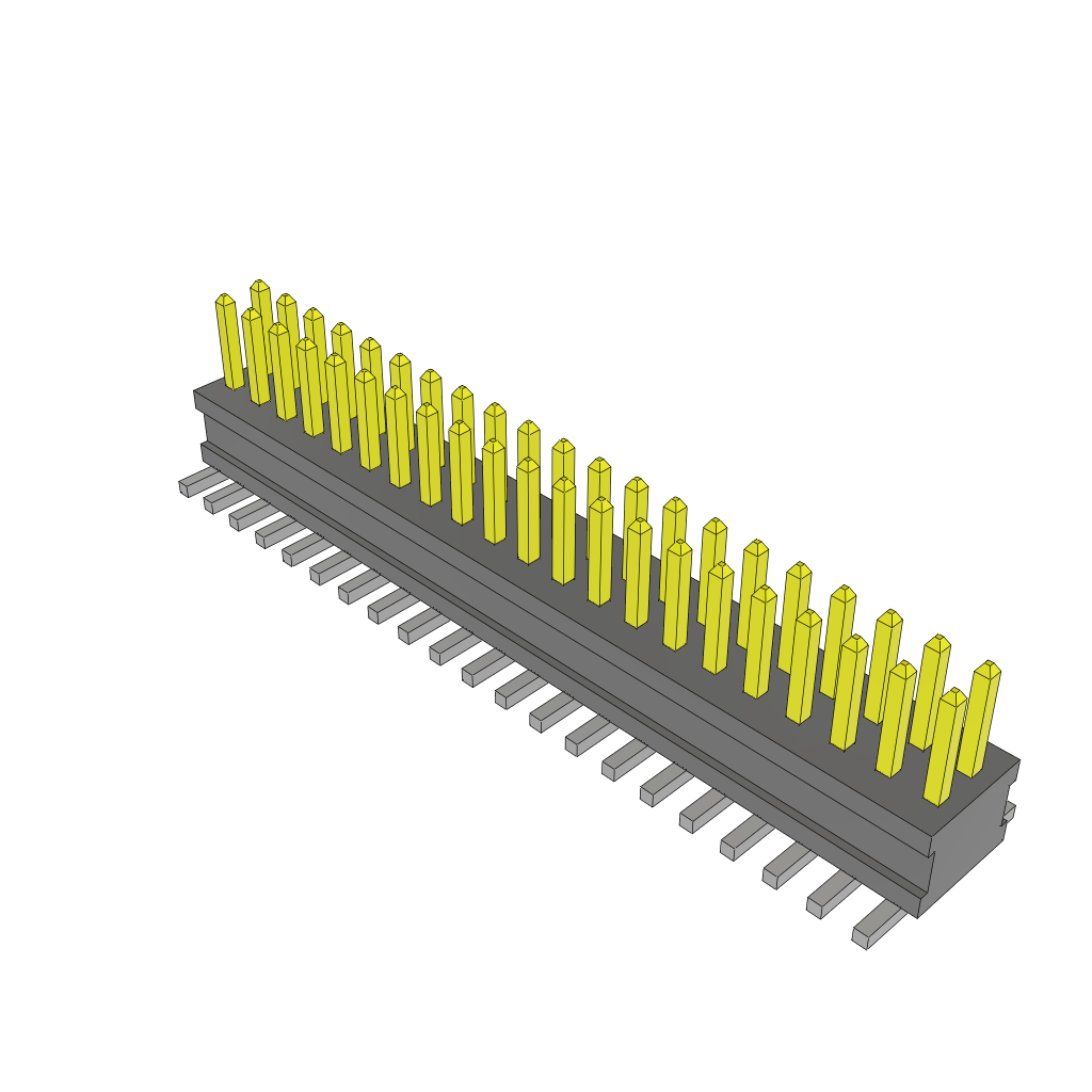All Parts Connectors rugged connector FTSH-121-01-F-DV by Samtec Inc.