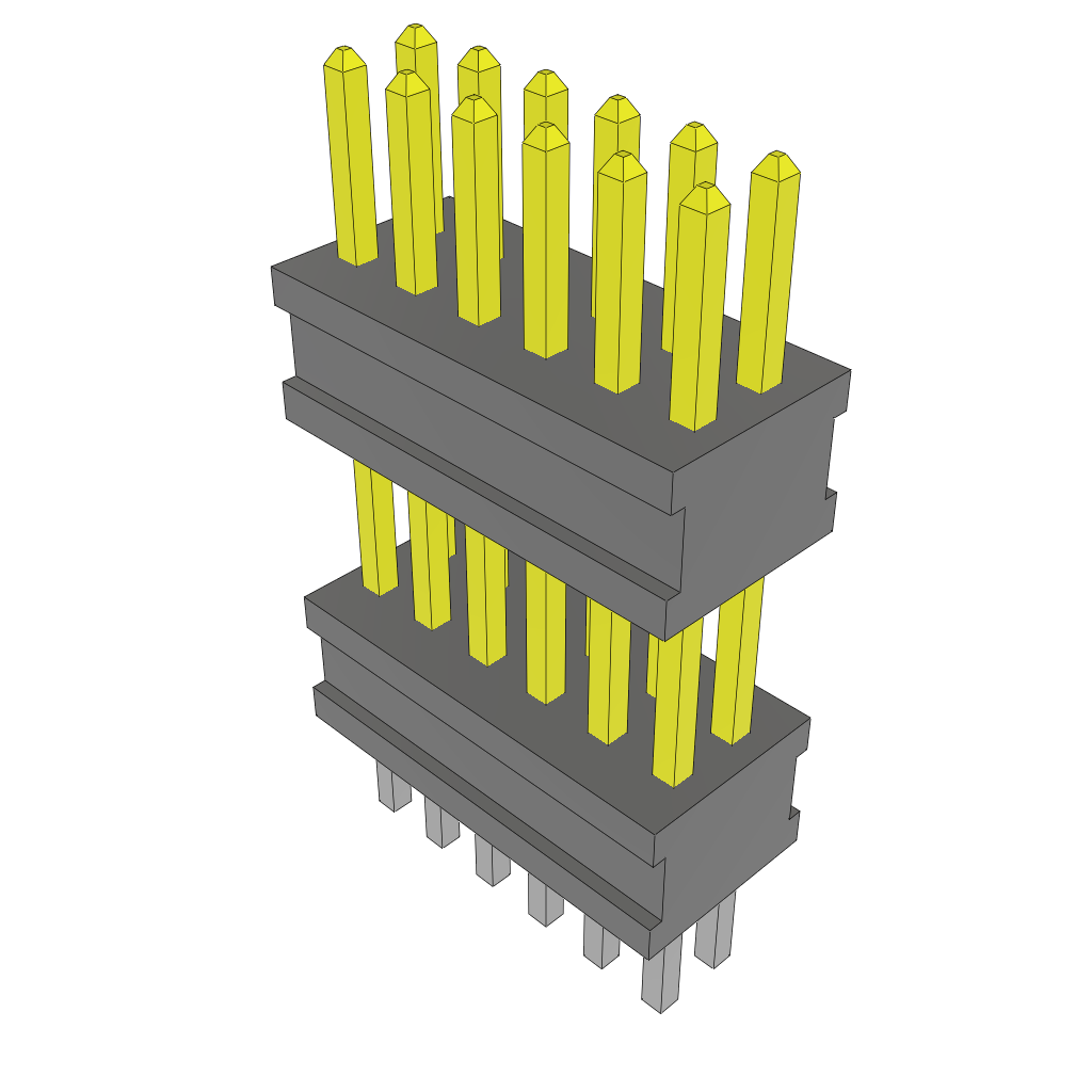 All Parts Connectors Backplane Connectors Hard Metric Connectors FW-06-04-F-D-330-120 by Samtec