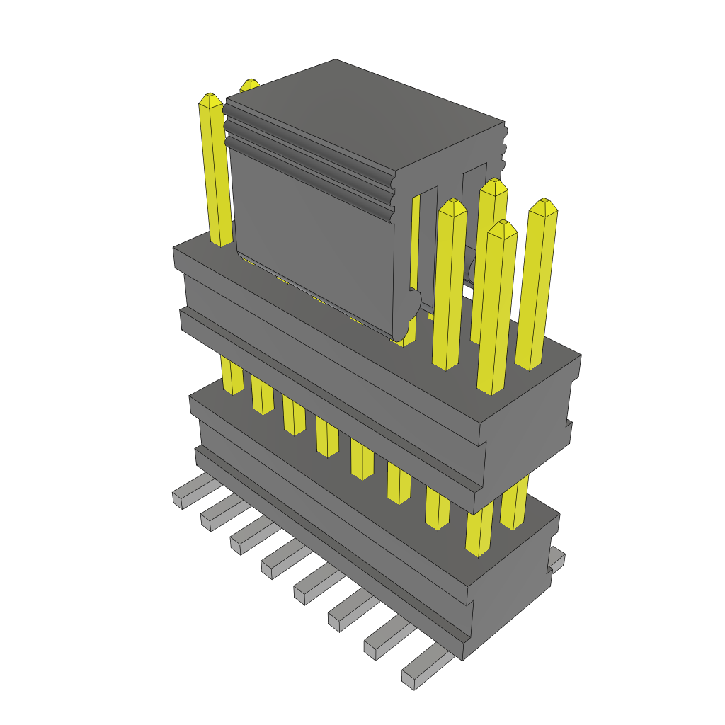 All Parts Connectors Backplane Connectors Hard Metric Connectors FW-08-05-F-D-300-155-A-P by Samtec
