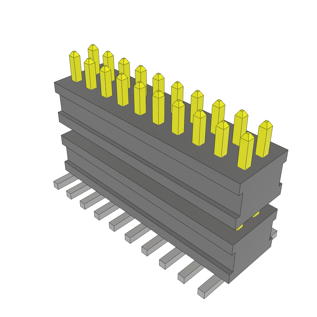 All Parts Connectors Backplane Connectors Hard Metric Connectors FW-10-03-F-D-250-065-A by Samtec