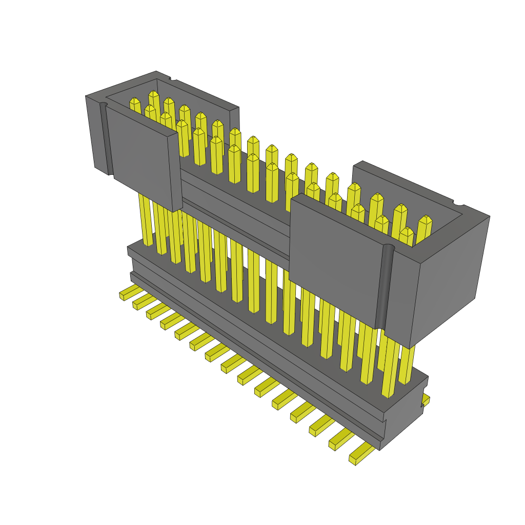 All Parts Connectors Backplane Connectors Hard Metric Connectors FW-15-05-G-D-403-075-ES-A-TR by Samtec