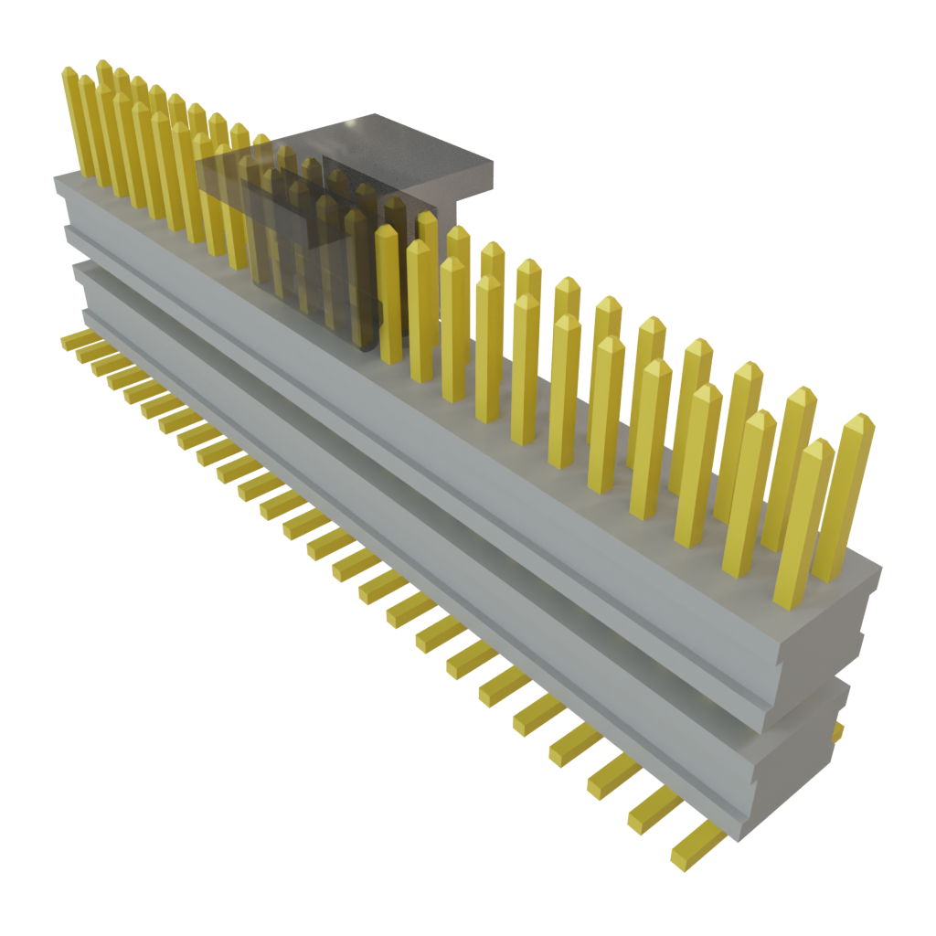 All Parts Connectors Backplane Connectors Hard Metric Connectors FW-25-03-G-D-250-150-A-P-TR by Samtec