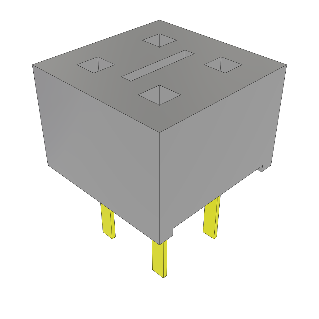 All Parts Connectors Headers HLE-102-02-G-DV-TE-TR by Samtec