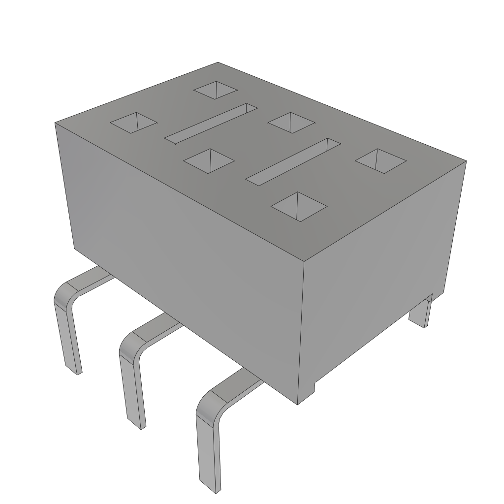All Parts Connectors Smart Card Connectors HLE-103-02-L-DV-PE-BE-TR by Samtec