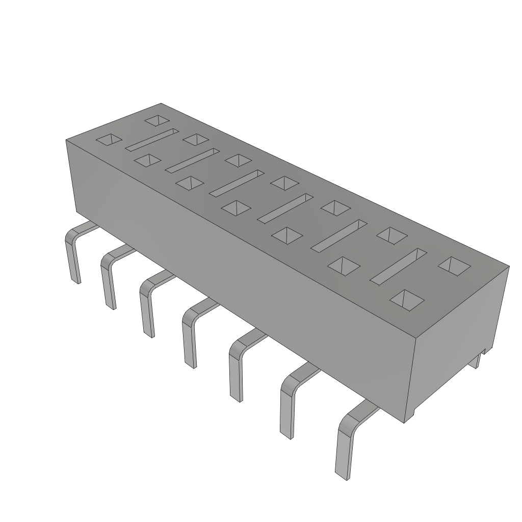 HLE-107-02-L-DV-PE-BE-LC by Samtec