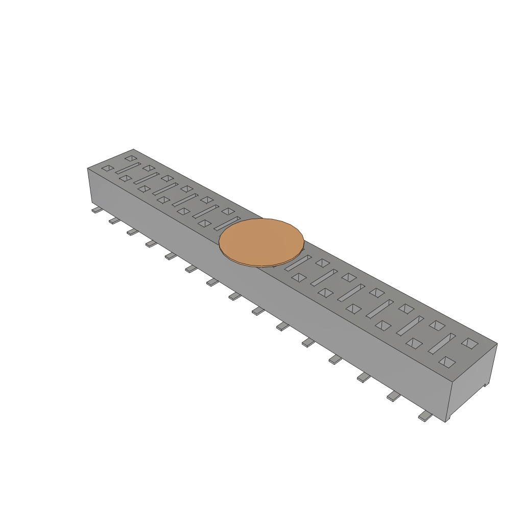 HLE-115-02-F-DV-K by Samtec