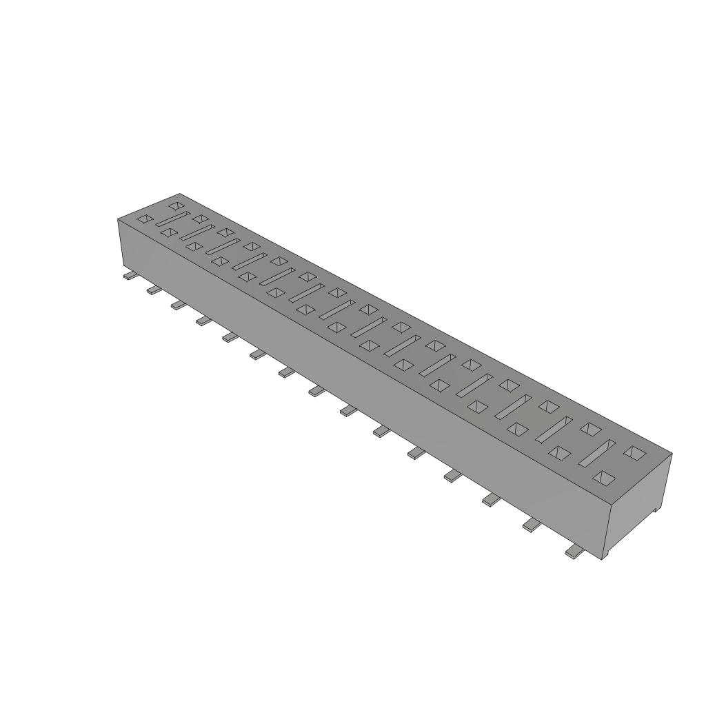 All Parts Connectors Smart Card Connectors HLE-115-02-L-DV-BE-A by Samtec