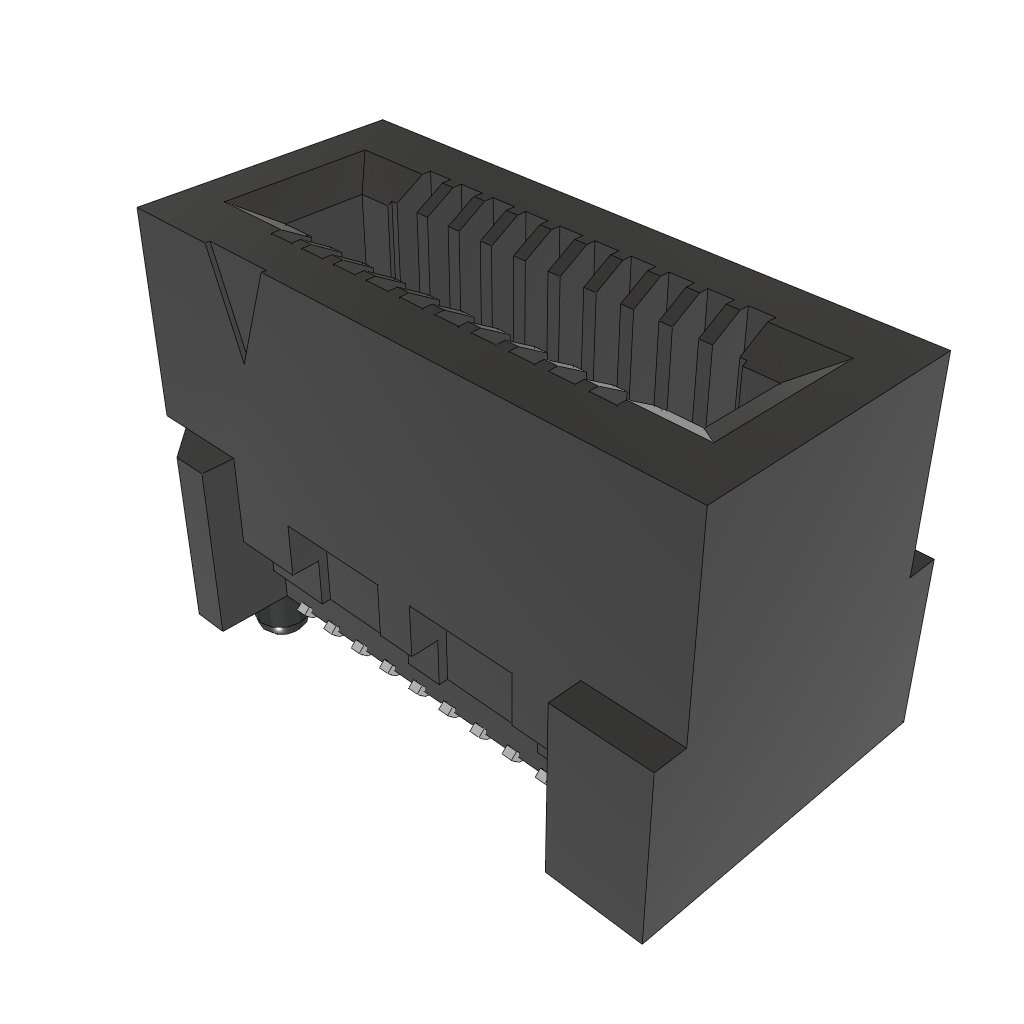 All Parts Connectors Smart Card Connectors HSEC8-110-01-L-DV-A-TR by Samtec