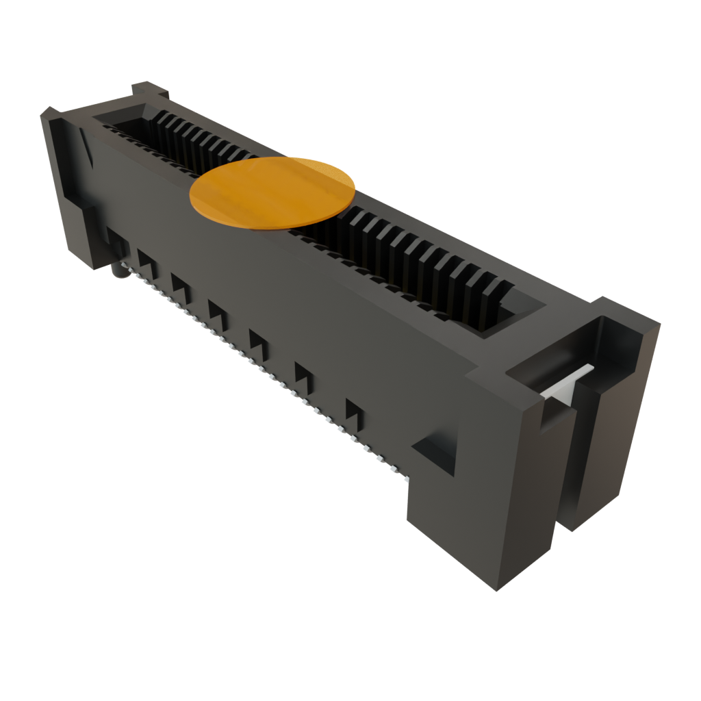 All Parts Connectors Smart Card Connectors HSEC8-130-01-L-DV-A-WT-K by Samtec