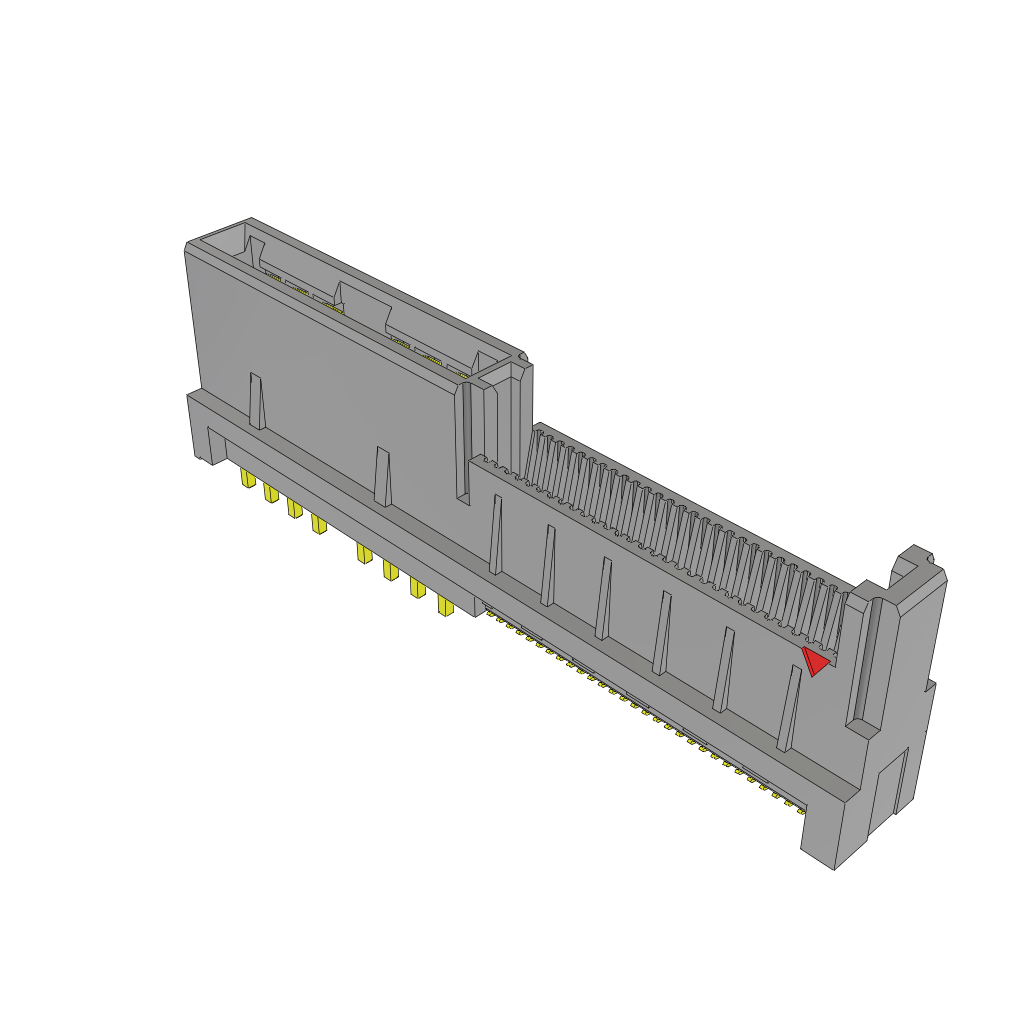 All Parts Connectors Smart Card Connectors HSEC8-130-01-L-PV-4-1 by Samtec