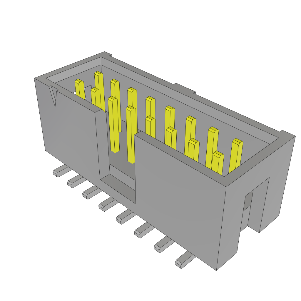 All Parts Power Products Batteries and Accessories Accessories Battery Housings-Cradles HTSS-108-01-S-DV by Samtec