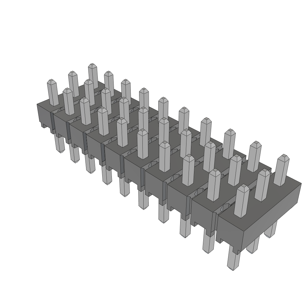 Headers & Wire Housings HTSW-110-05-T-T by Samtec