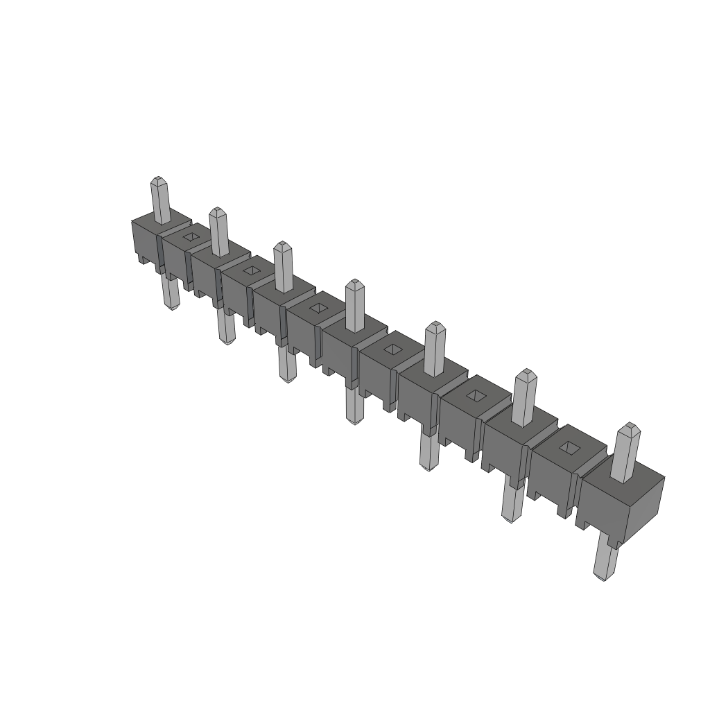 Headers & Wire Housings HTSW-207-05-T-S by Samtec