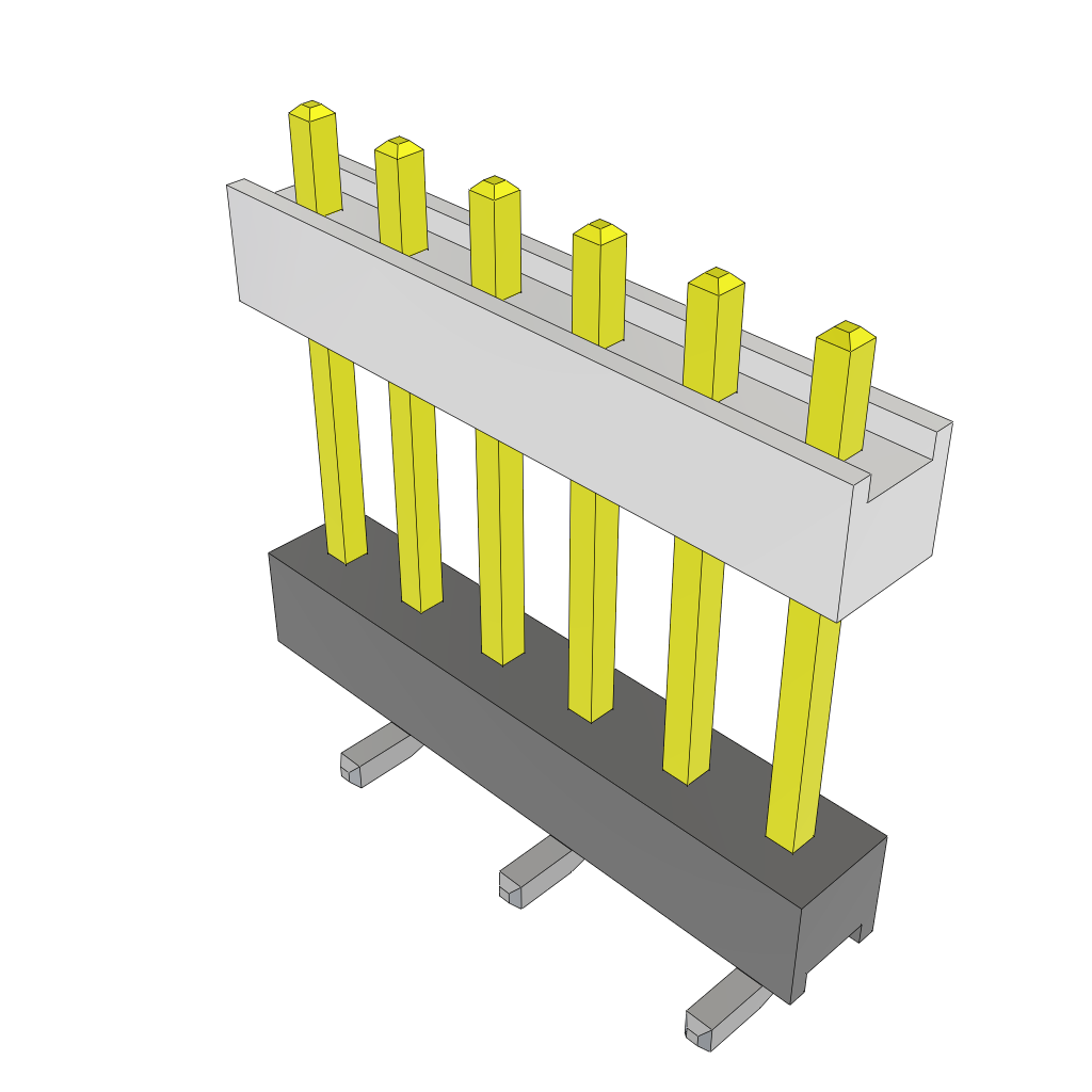 All Parts Connectors Backplane Connectors Hard Metric Connectors HW-06-15-S-S-500-SM by Samtec