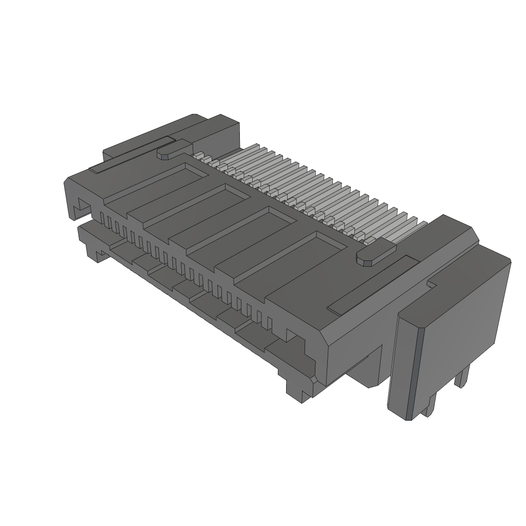 All Parts Connectors Smart Card Connectors LSHM-120-01-L-RH-A-N-TR by Samtec