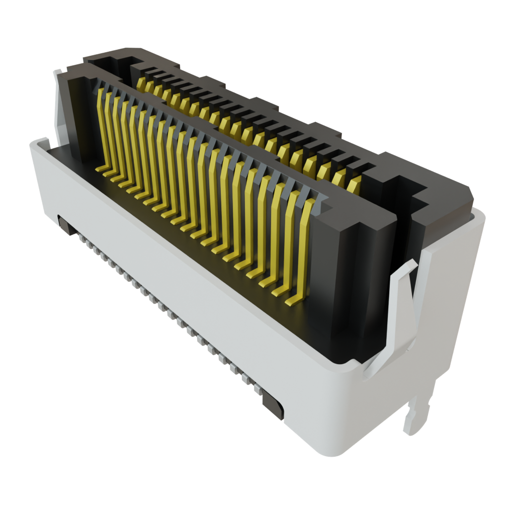 All Parts Connectors Smart Card Connectors LSHM-120-04.0-L-DV-A-S-TR by Samtec