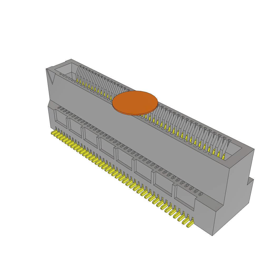 All Parts Connectors Smart Card Connectors MEC6-140-02-S-DV-A-K by Samtec