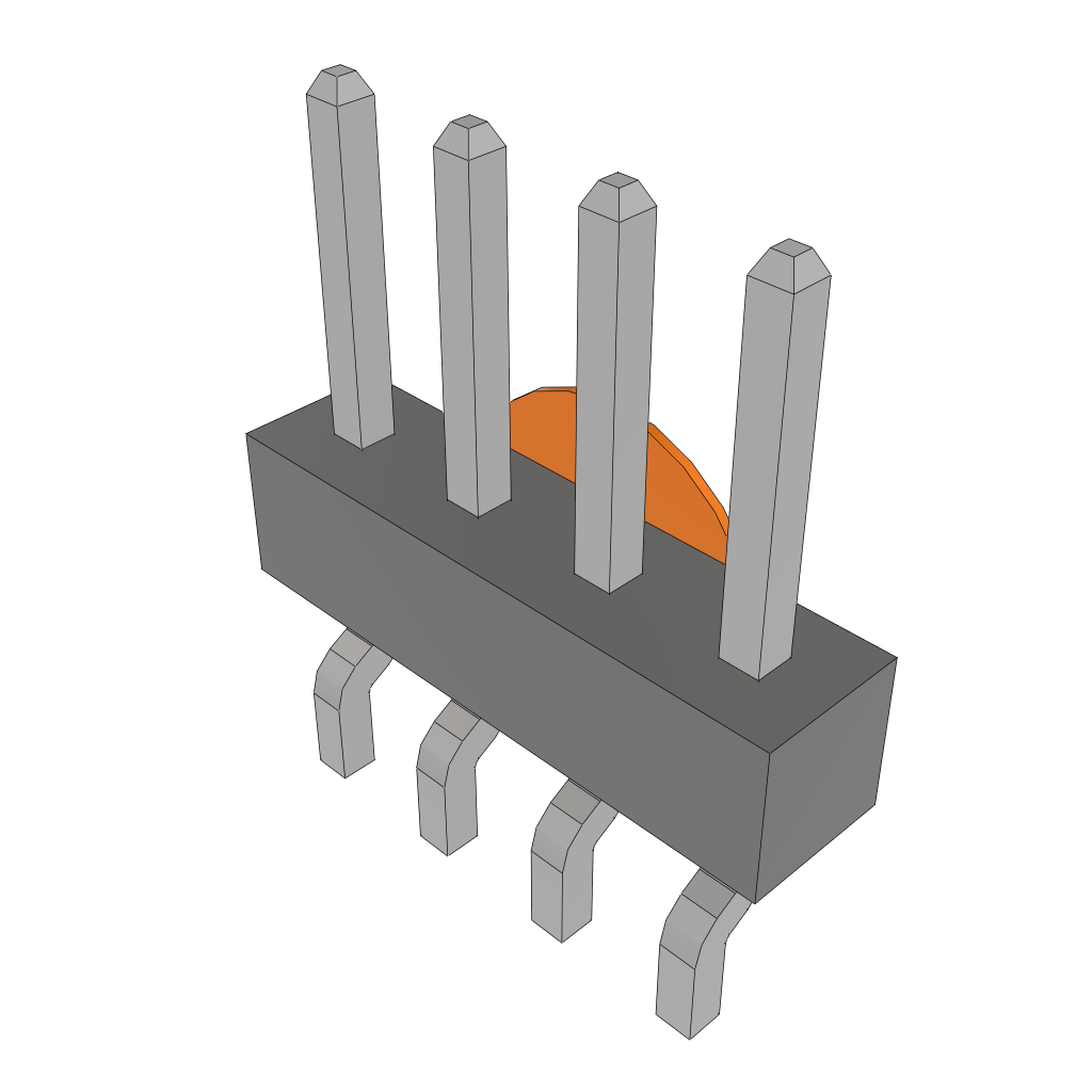 All Parts Connectors BTB Connectors MMT-104-02-T-SH-K-TR by Samtec