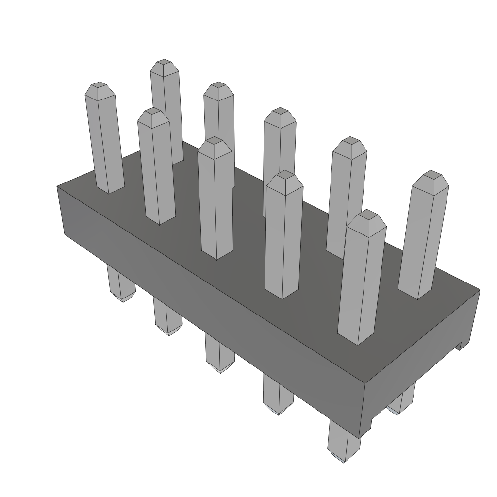 All Parts Connectors BTB Connectors MTMM-105-02-T-D-110 by Samtec