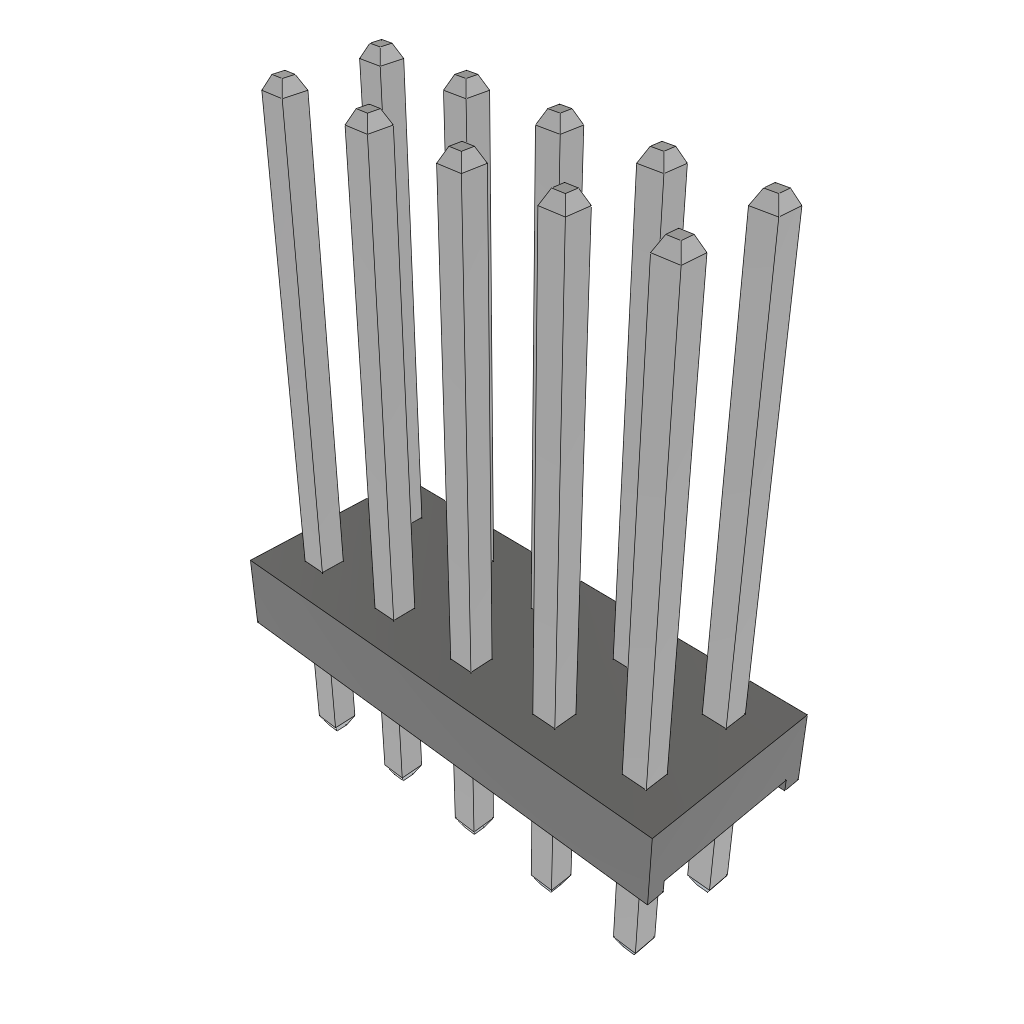 All Parts Connectors BTB Connectors MTMM-105-09-T-D-371 by Samtec