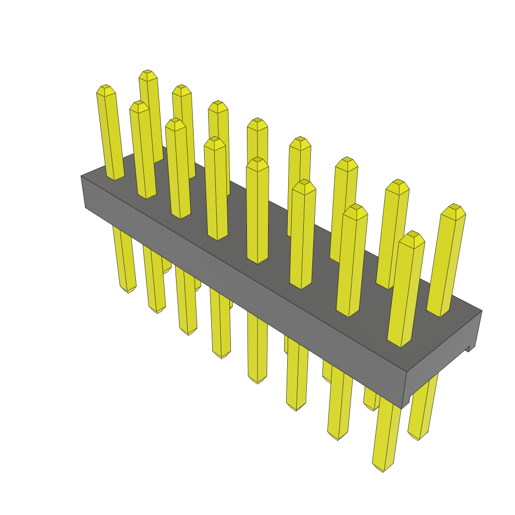 All Parts Connectors BTB Connectors MTMM-108-05-G-D-150 by Samtec