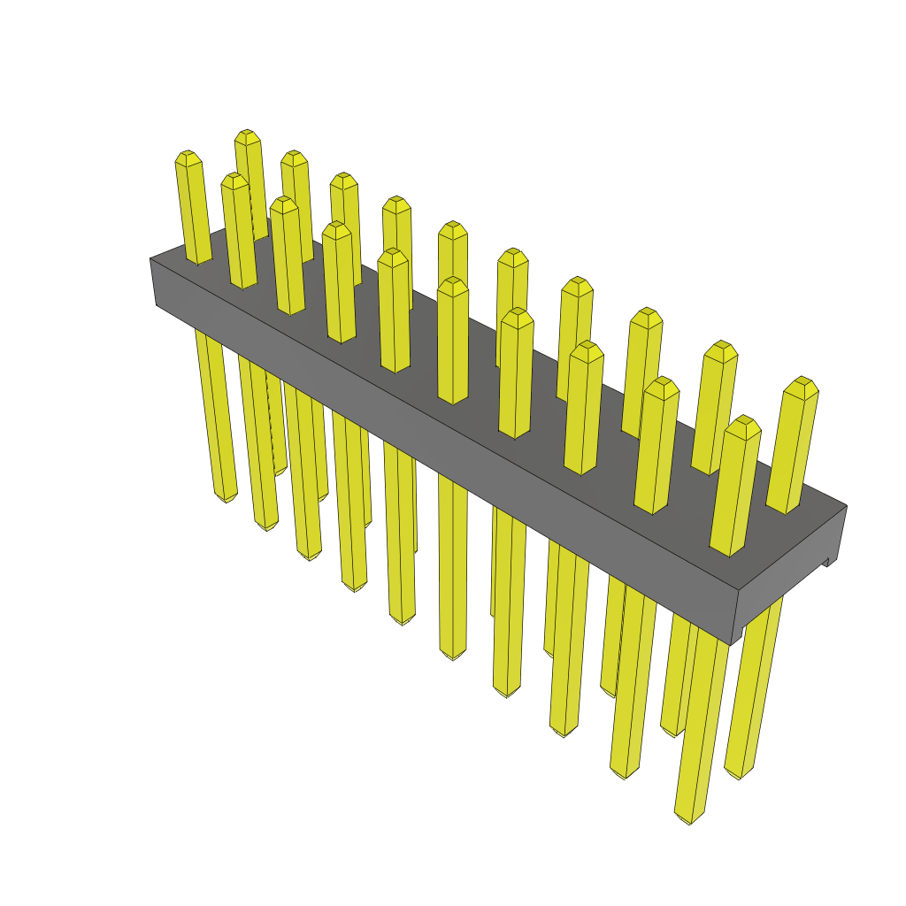 All Parts Connectors BTB Connectors MTMM-110-07-G-D-124 by Samtec