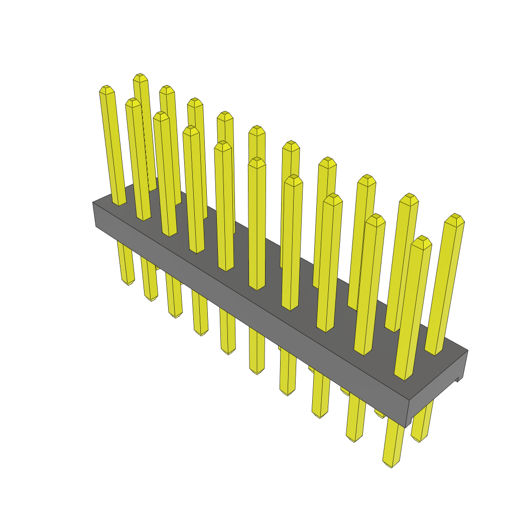All Parts Connectors BTB Connectors MTMM-110-07-S-D-250 by Samtec