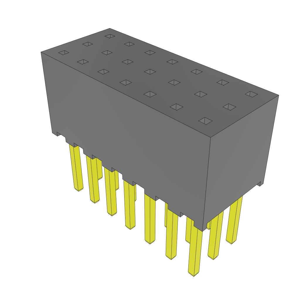 SQT-107-03-F-T by Samtec