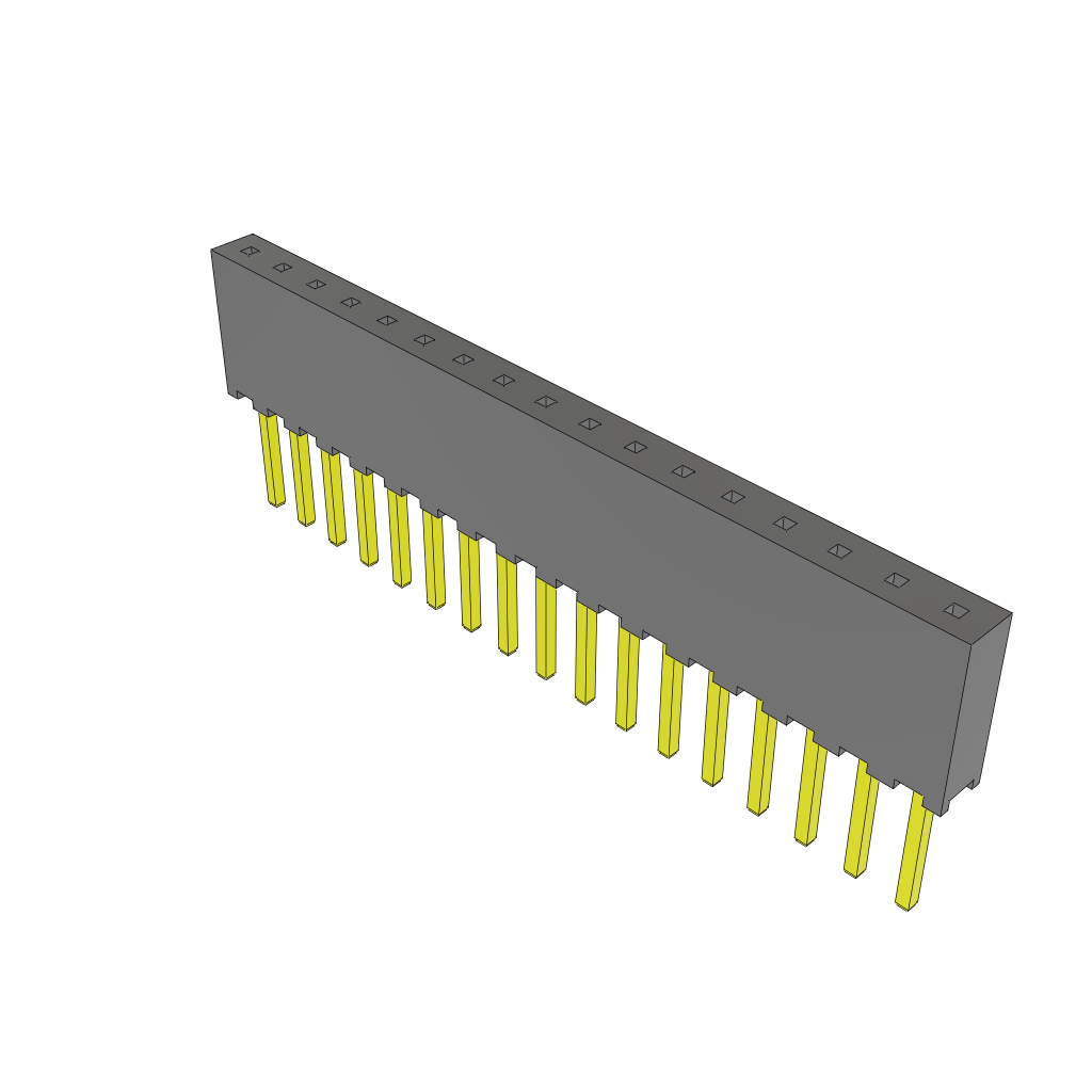 SQT-117-03-F-S by Samtec