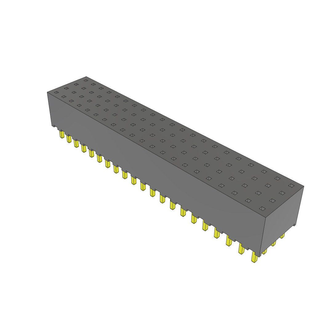 All Parts Connectors BTB Connectors SQT-121-01-G-Q by Samtec