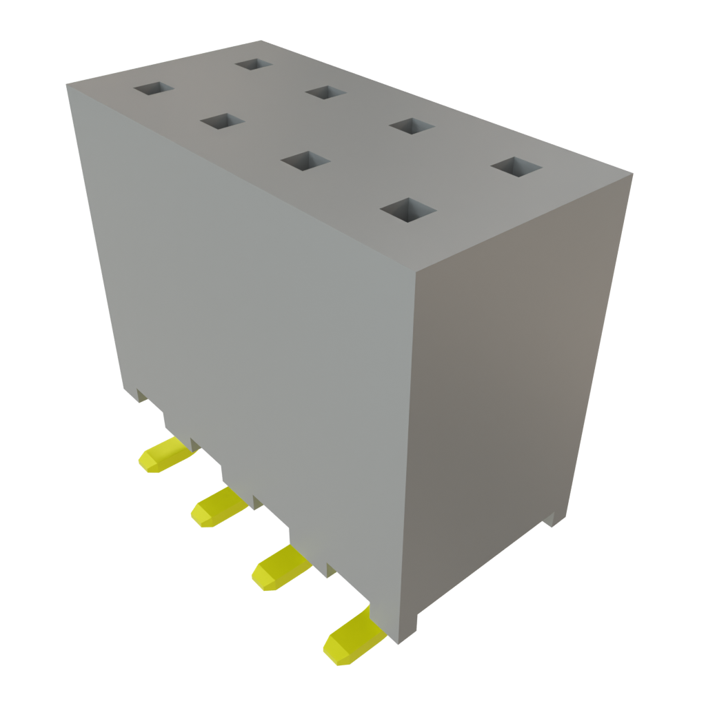 All Parts Connectors BTB Connectors SQW-104-01-F-D-VS by Samtec