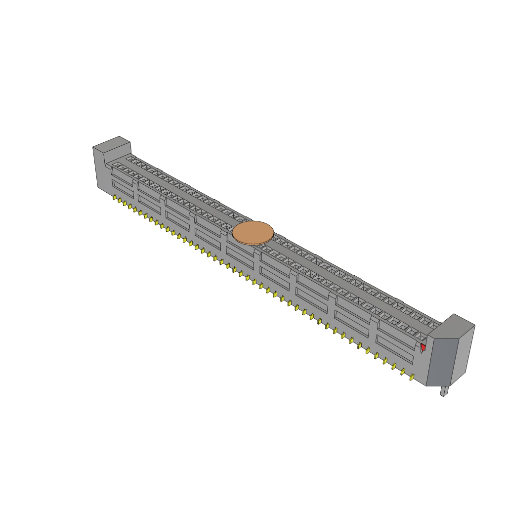 All Parts Connectors rugged connector SEM-145-02-03.0-G-D-WT-K by Samtec