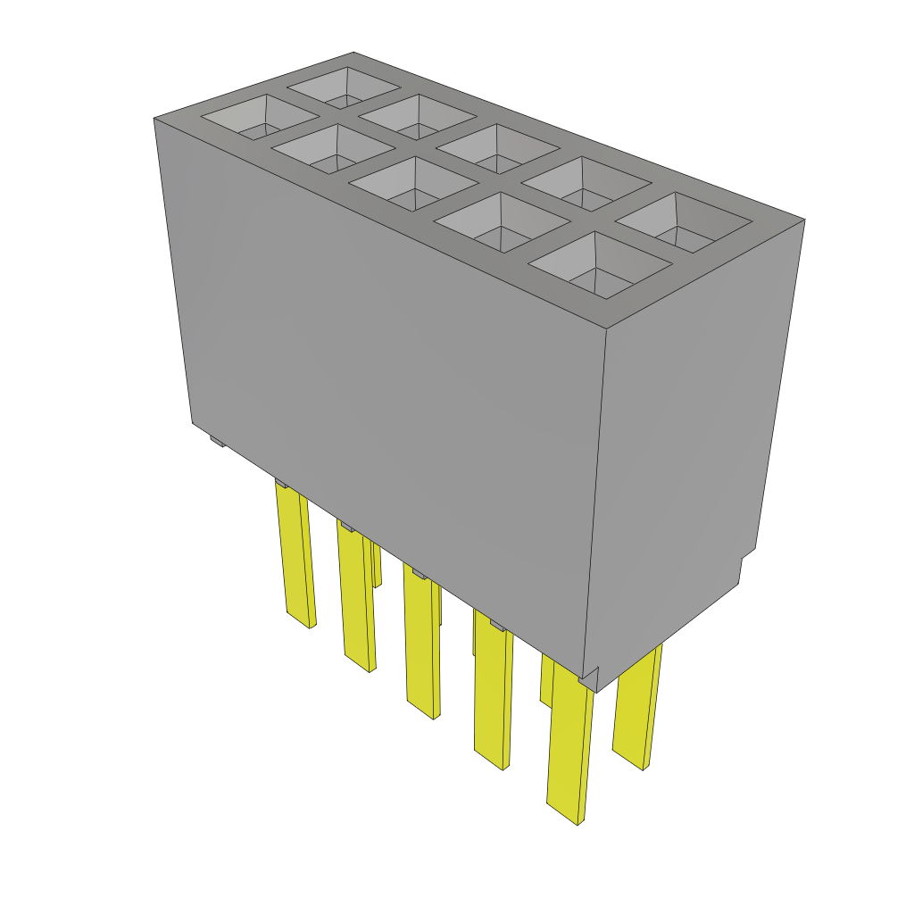 All Parts Connectors rugged connector SFMC-105-T1-S-D-TR by Samtec