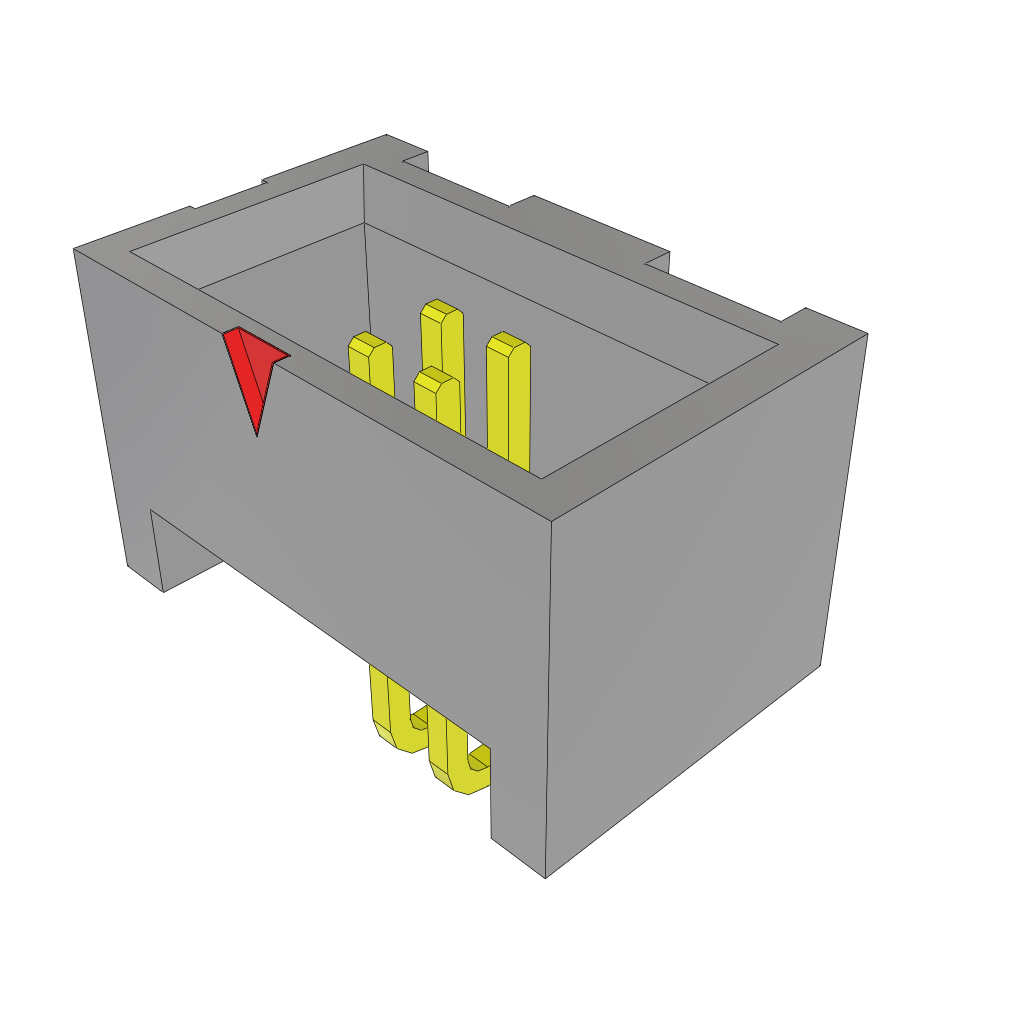 All Parts Power Products Batteries and Accessories Accessories Battery Housings-Cradles SHF-102-01-L-D-RA by Samtec