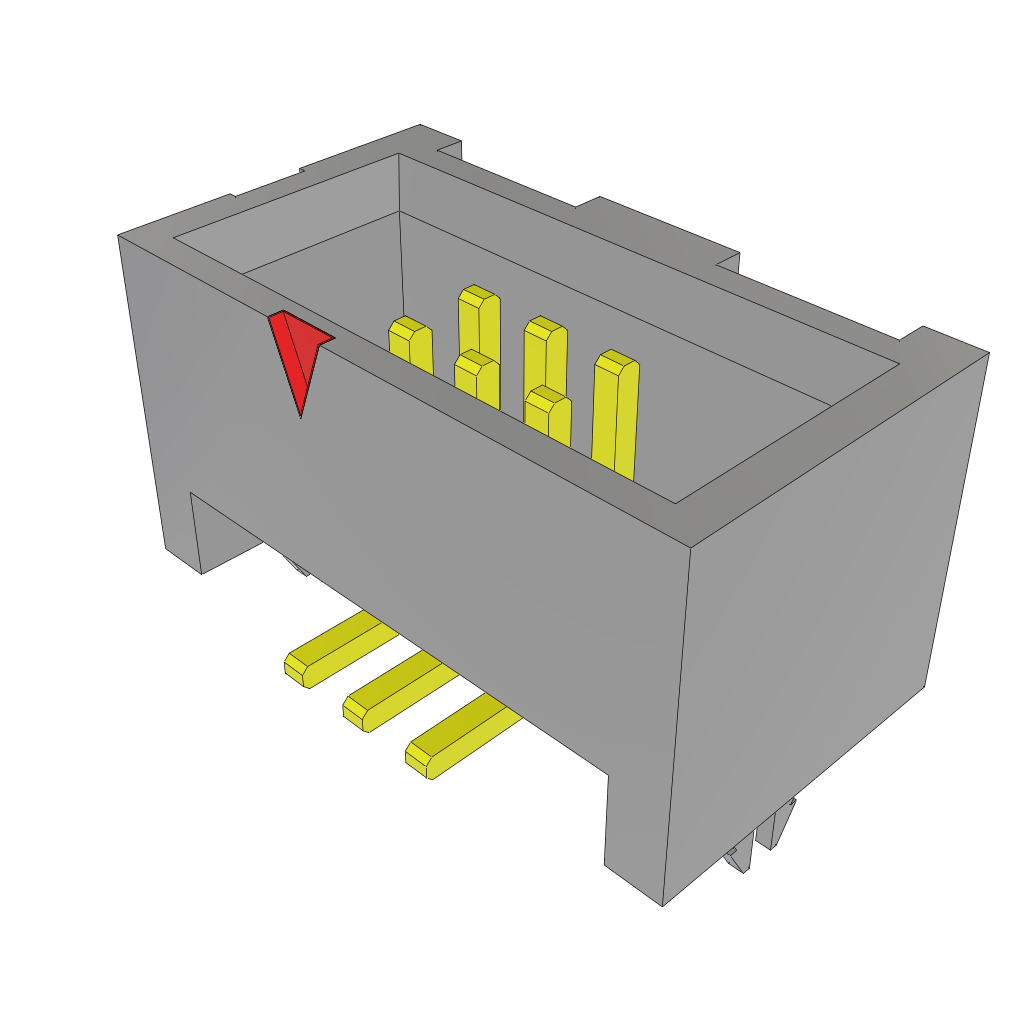 All Parts Power Products Batteries and Accessories Accessories Battery Housings-Cradles SHF-103-01-L-D-SM-LC by Samtec