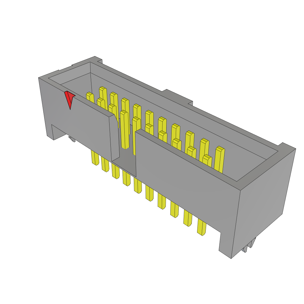 All Parts Power Products Batteries and Accessories Accessories Battery Housings-Cradles SHF-110-01-F-D-TH-LC by Samtec